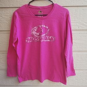 Mossy Oak Womens Short Sleeve shirt size L